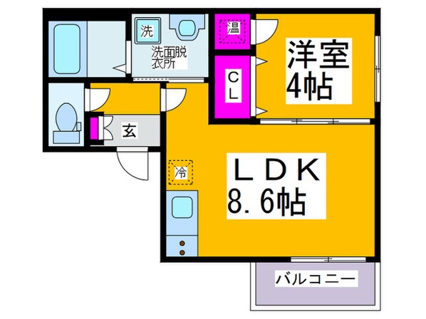 F mirai Noelの物件間取画像